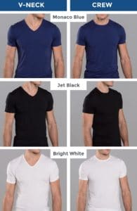 Bliss collection Tee types